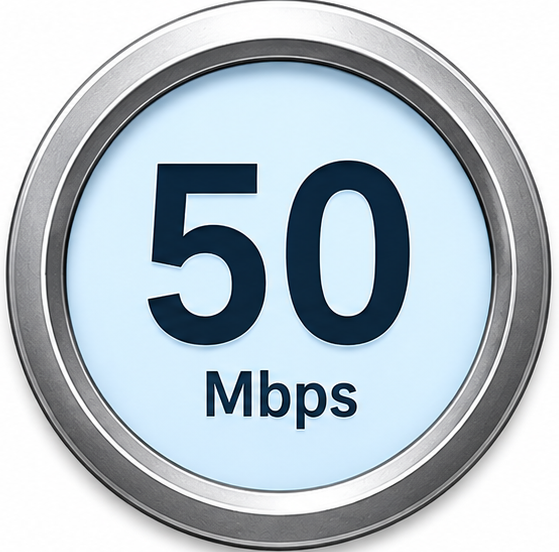 50mbps